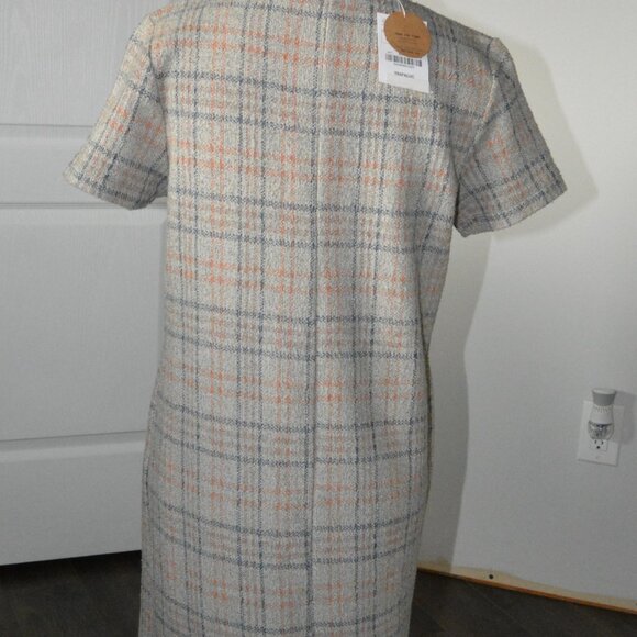 Zara Trafaluc Plaid Short Sleeve Dress - Picture 2 of 6